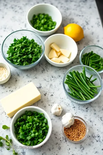 Herb-Infused Butter Spread ingredients