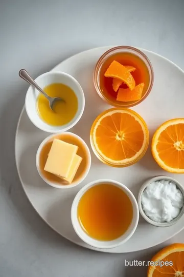 Orange Honey Butter Recipe ingredients