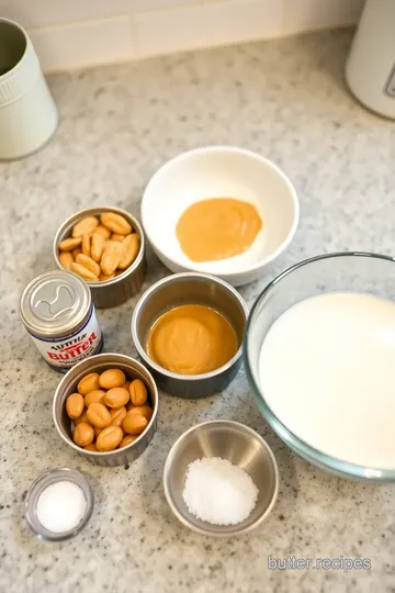 Mix Peanut Butter with Sweet Condensed Milk ingredients