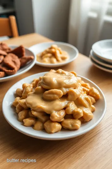 Mix Peanut Butter with Sweet Condensed Milk presentation