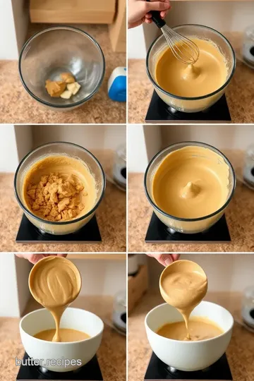 Mix Peanut Butter with Sweet Condensed Milk steps