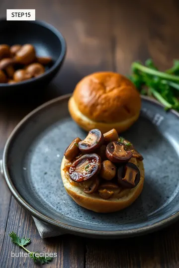 Mushroom Bliss Sauté steps