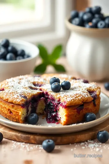 No-Bake Blueberry Biscuit Cake steps