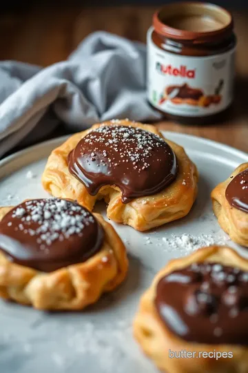 Bake Nutella Palmiers presentation