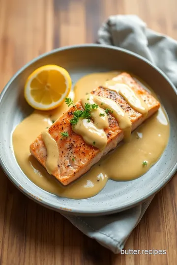 Pan Seared Salmon with Mustard Cream Sauce steps