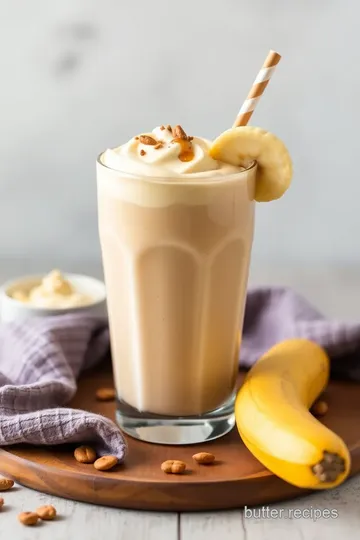 Peanut Butter Moo d Recipe: 5 Easy Ways to Enjoy a Creamy Smoothie! presentation