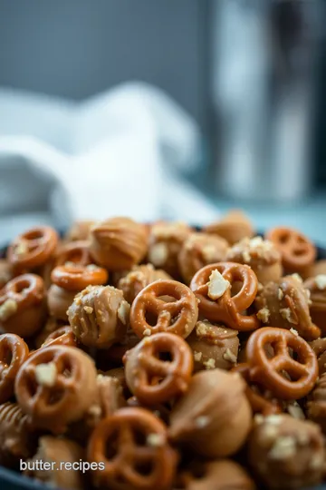 Peanut Butter Pretzel Bites presentation