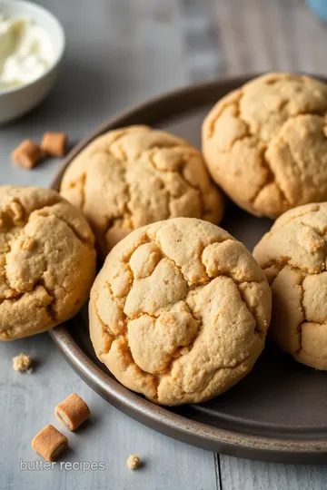 3 Ingredient Einkorn Cookies with Melted Butter presentation