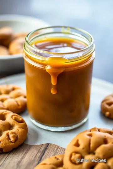 Cookie Butter Syrup presentation