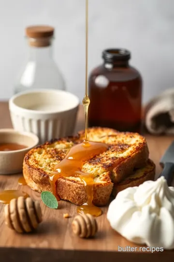 Quick French Toast with Honey Drizzle ingredients