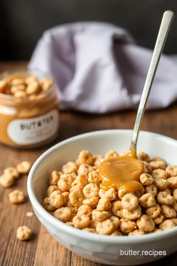 Surreal Peanut Butter Cereal presentation