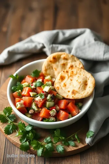 Quick Fattoush Salad with Crispy Pita Chips ingredients