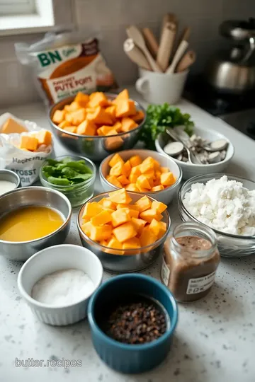 Roasted Sweet Potatoes and Butternut Squash ingredients