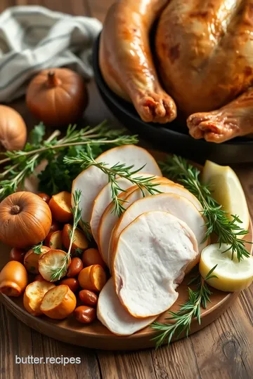 Roasted Turkey with Fresh Herbs Delight ingredients