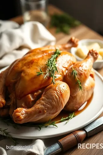 Roasted Turkey with Fresh Herbs Delight steps