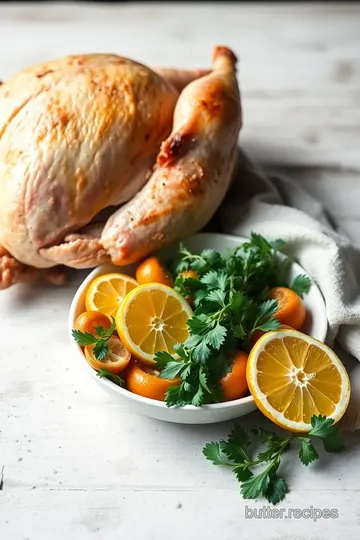 Roasting Turkey with Fresh Herbs and Zest ingredients