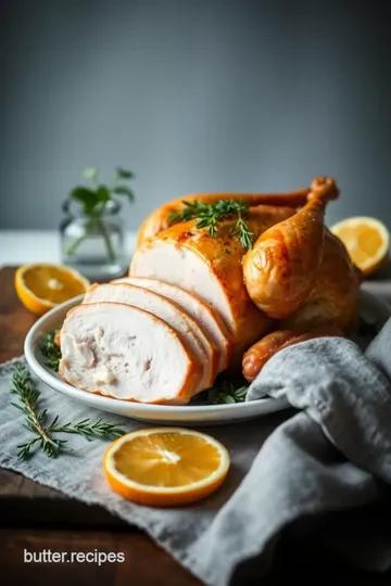 Roasting Turkey with Fresh Herbs and Zest steps