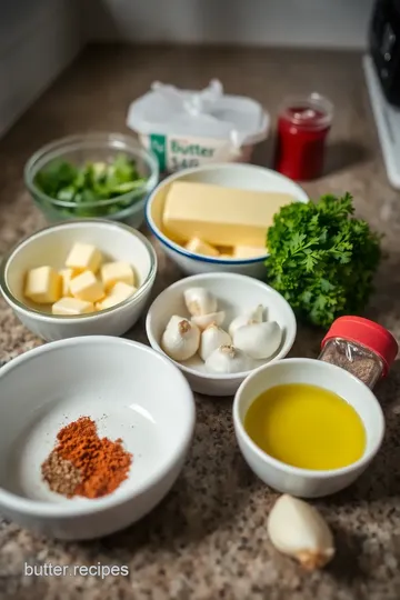 Spicy Butter Recipe ingredients