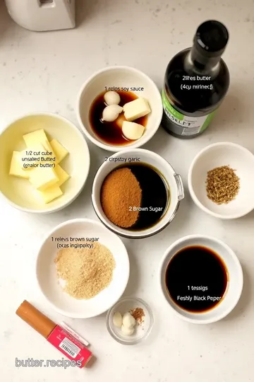 Butter Soy Sauce Recipe ingredients