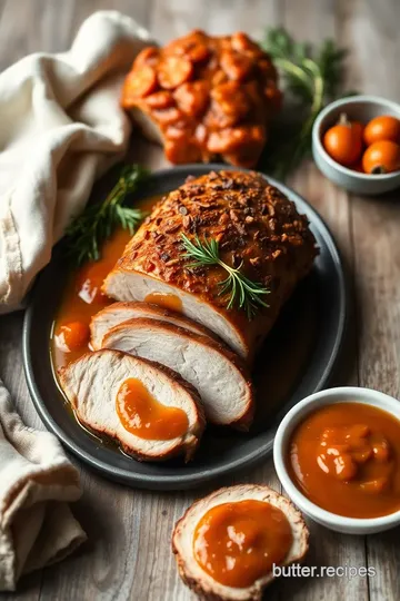 Roasted Pork Loin with Sweet Persimmon Sauce steps