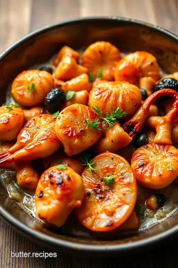 Seafood Delight with Garlic Bread steps