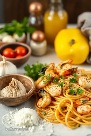 Seafood Spaghetti Delight ingredients