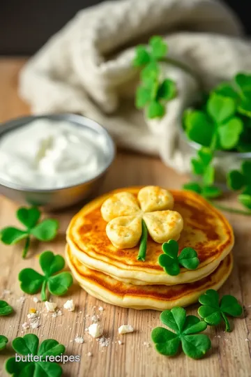 Shamrock Pancakes Recipe for St. Patrick s Day ingredients