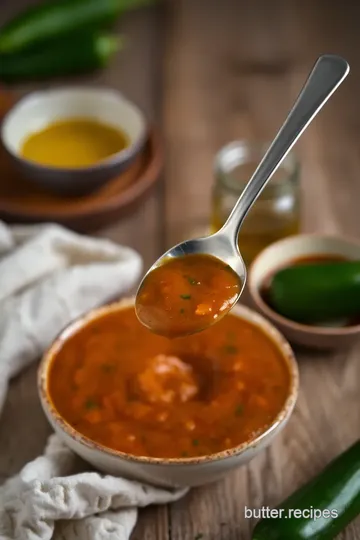 Simmered Jalapeñ o Sauce with Bold Flavors steps