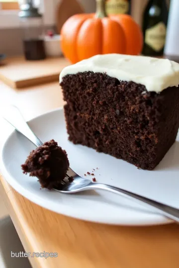 Spiced Pumpkin and Chocolate Cake with Maple Cinnamon Mascarpone Frosting steps