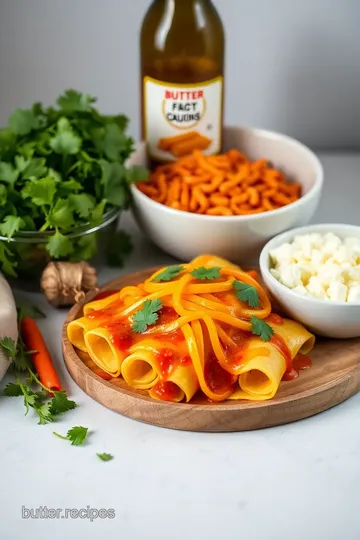 Spicy Cheesy Enchilada Cornbread Bake ingredients