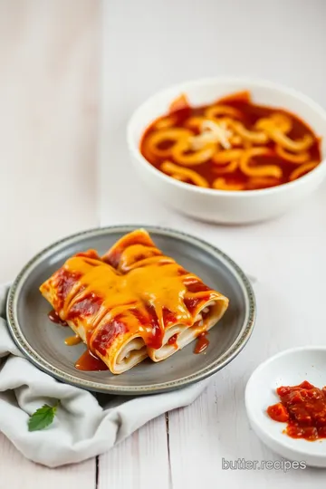 Spicy Cheesy Enchilada Cornbread Bake steps