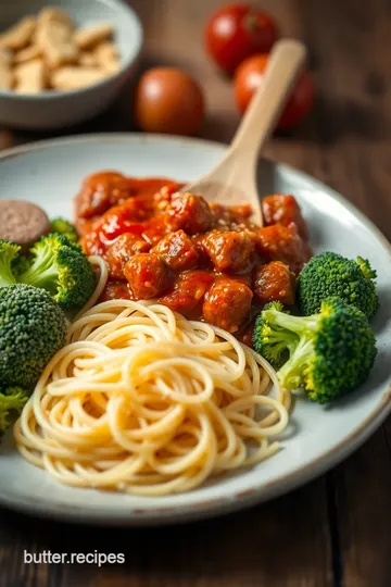 Quick Spicy Sausage Pasta with Broccoli ingredients