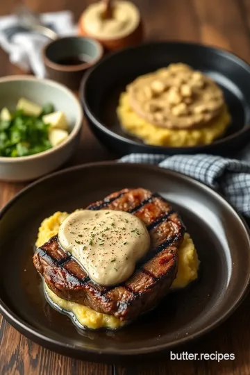 Grilled Ribeye Steak with Creamy Polenta steps