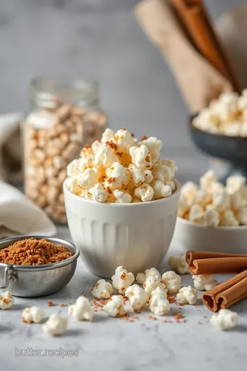 Sweet Cinnamon Popcorn Delight ingredients