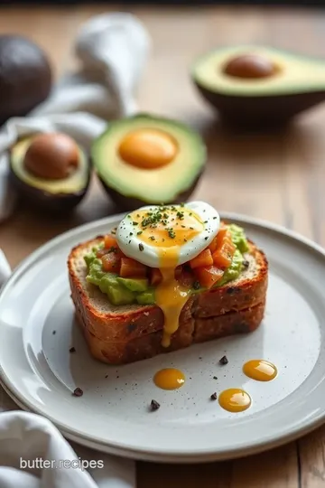 Over-Easy Egg Avocado Toast Delight steps