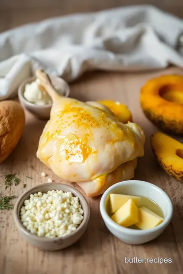 Turmeric Chicken and Pineapple Rice ingredients