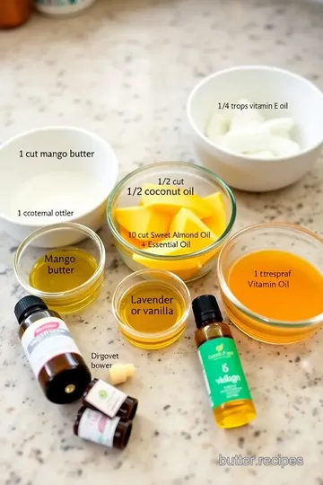 Whipped Mango Butter Delight ingredients