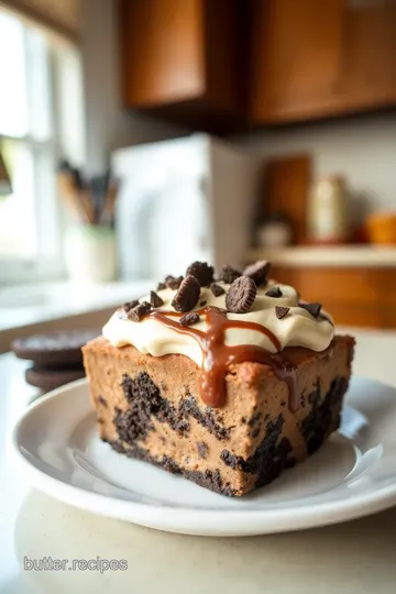 Chocolate Peanut Butter Mousse Cake with Oreo Crust steps