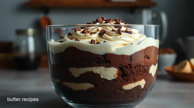 Brownie Trifle Delight