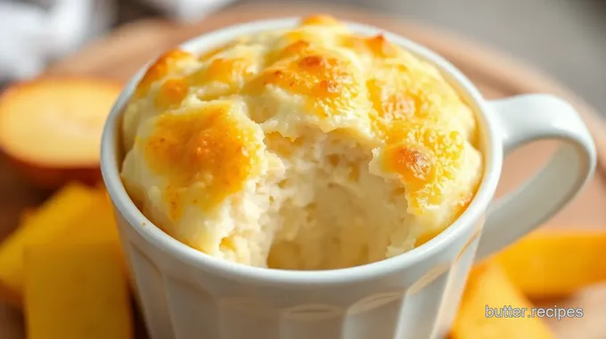 Cheesy Coconut Flour Mug Bread