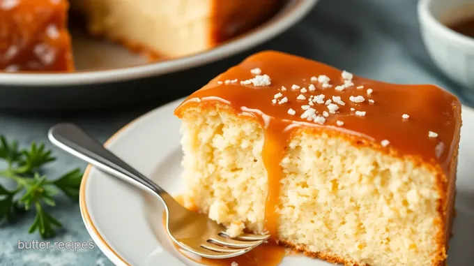 Salted Caramel Kentucky Butter Cake