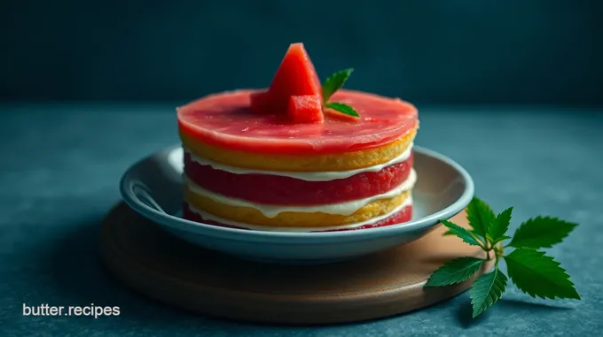 Watermelon Layer Cake Recipe